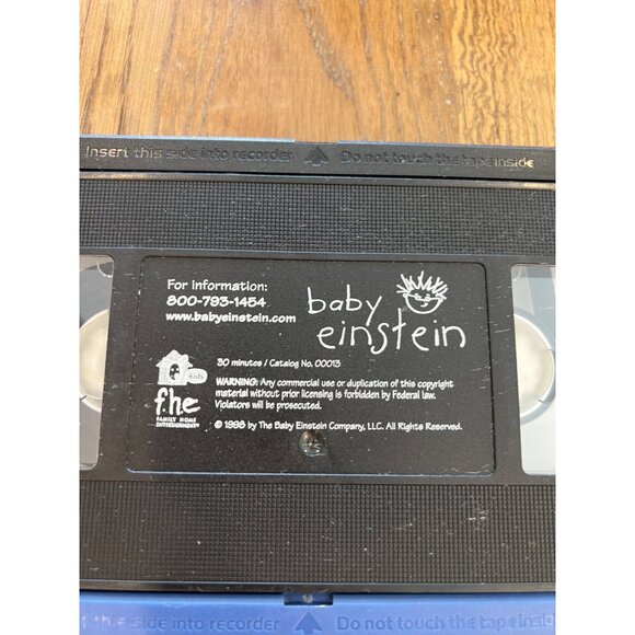 Baby Einstein Baby MacDonald Van Gogh Newton Mozart VHS Lot of 5 Movies - Picture 8 of 8